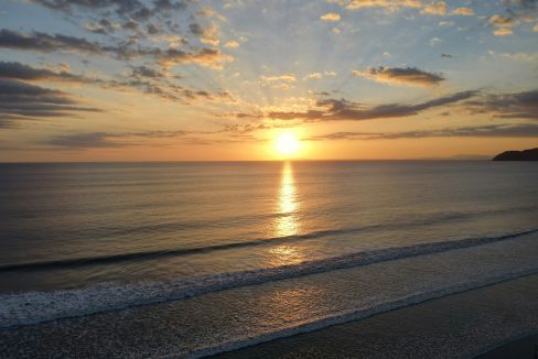 Sunset on the Central Pacific coast, Costa Rica