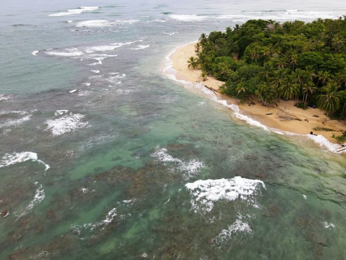 Caribbean beach and jungle, South Caribbean coast, Costa Rica