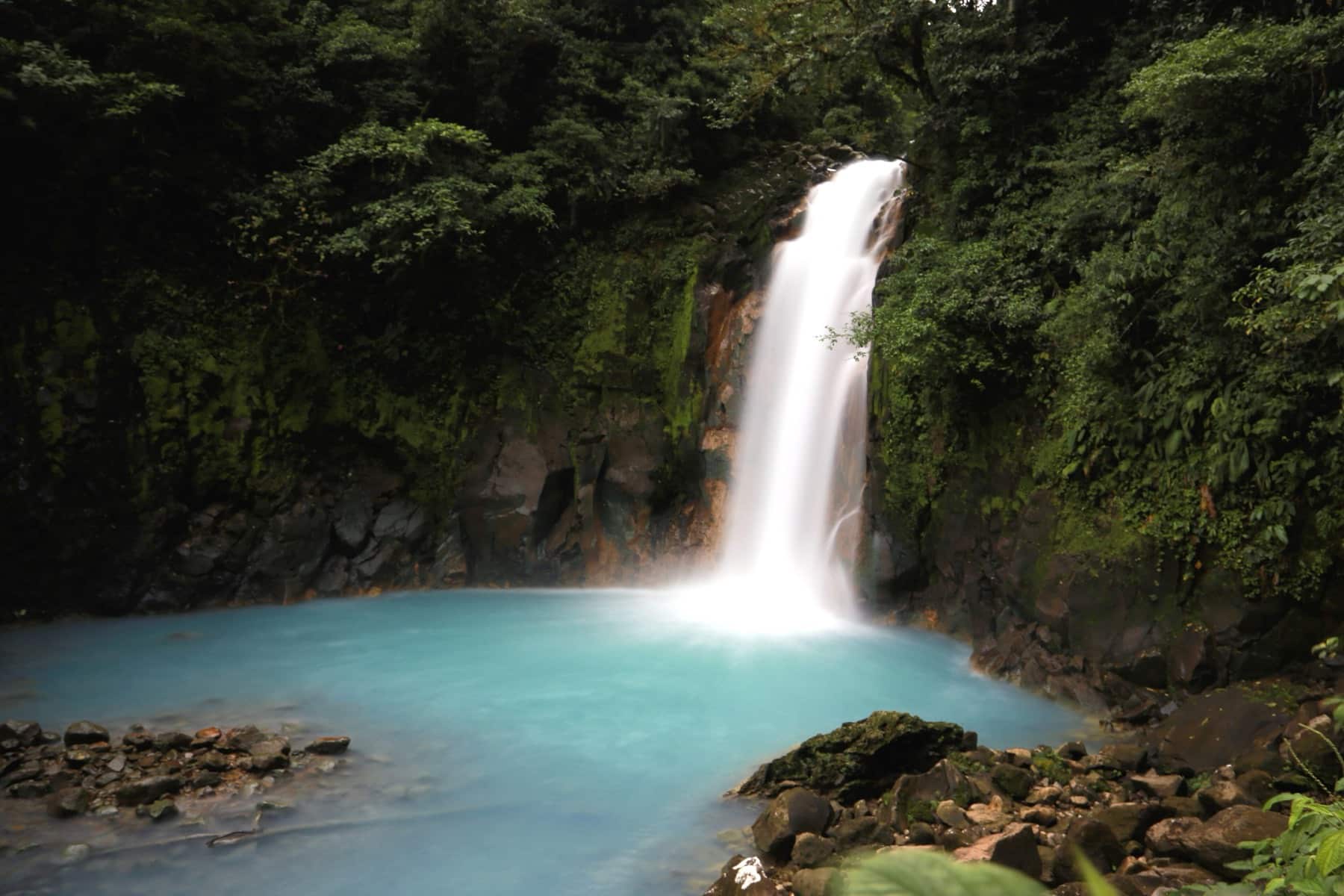 Catarata del Río Celeste, Parque Nacional Volcán Tenorio